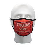 3 PACK! Red Trump Mask, Thin Blue Line Mask, 2 Layer Reversible