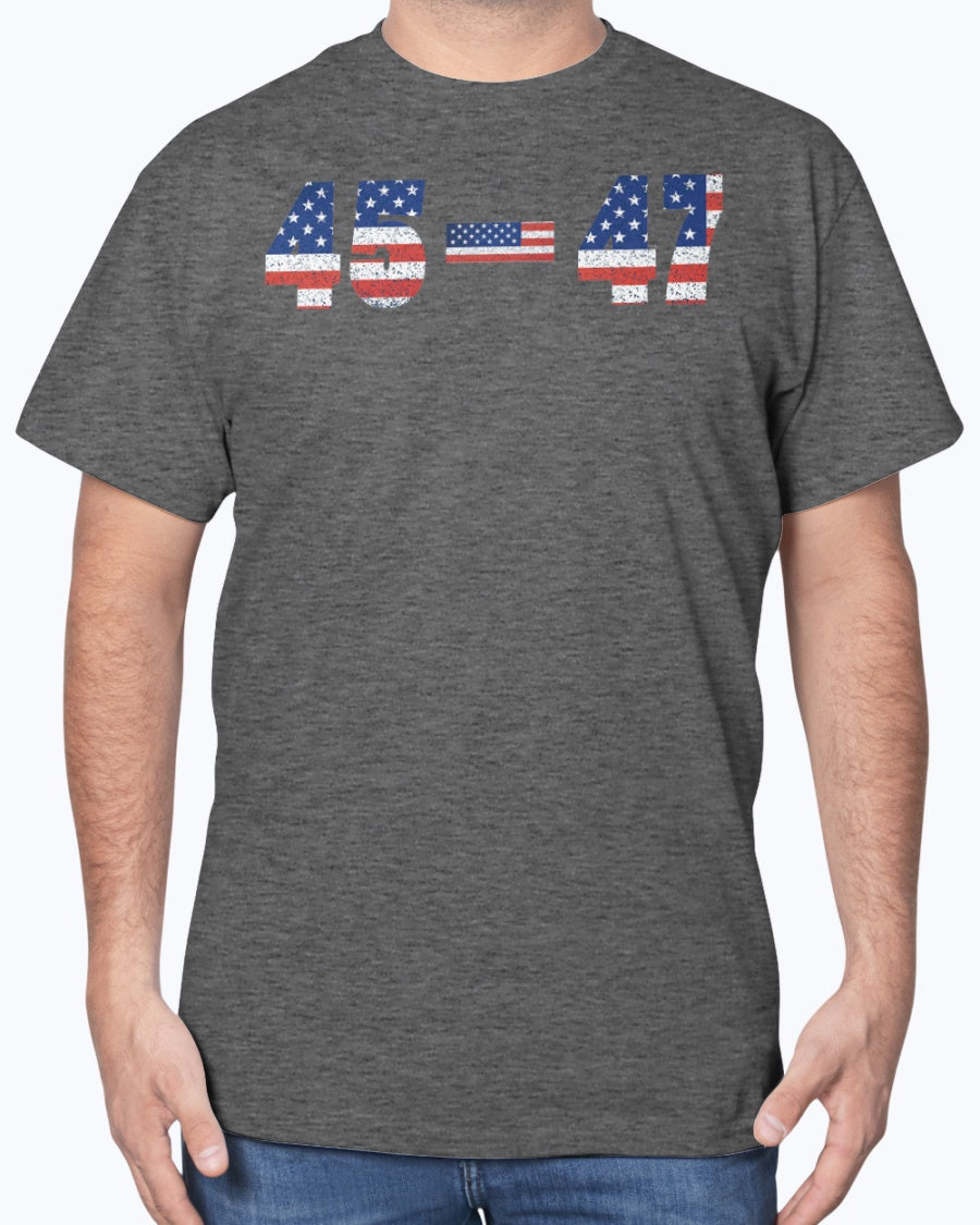 45 - 47 Trump 2024 T-Shirt (Small - 5XL)