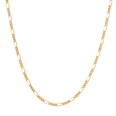 Del Mar Chain - Gold Singapore Chain Necklace