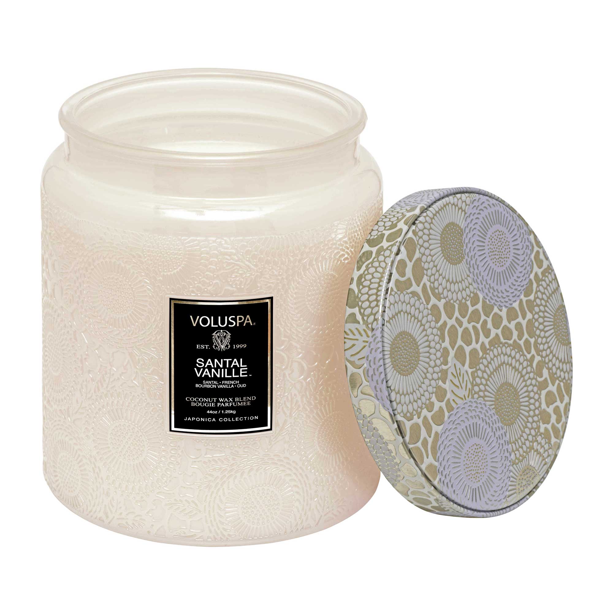 Santal Vanille, Vanilla - Large Jar Candle