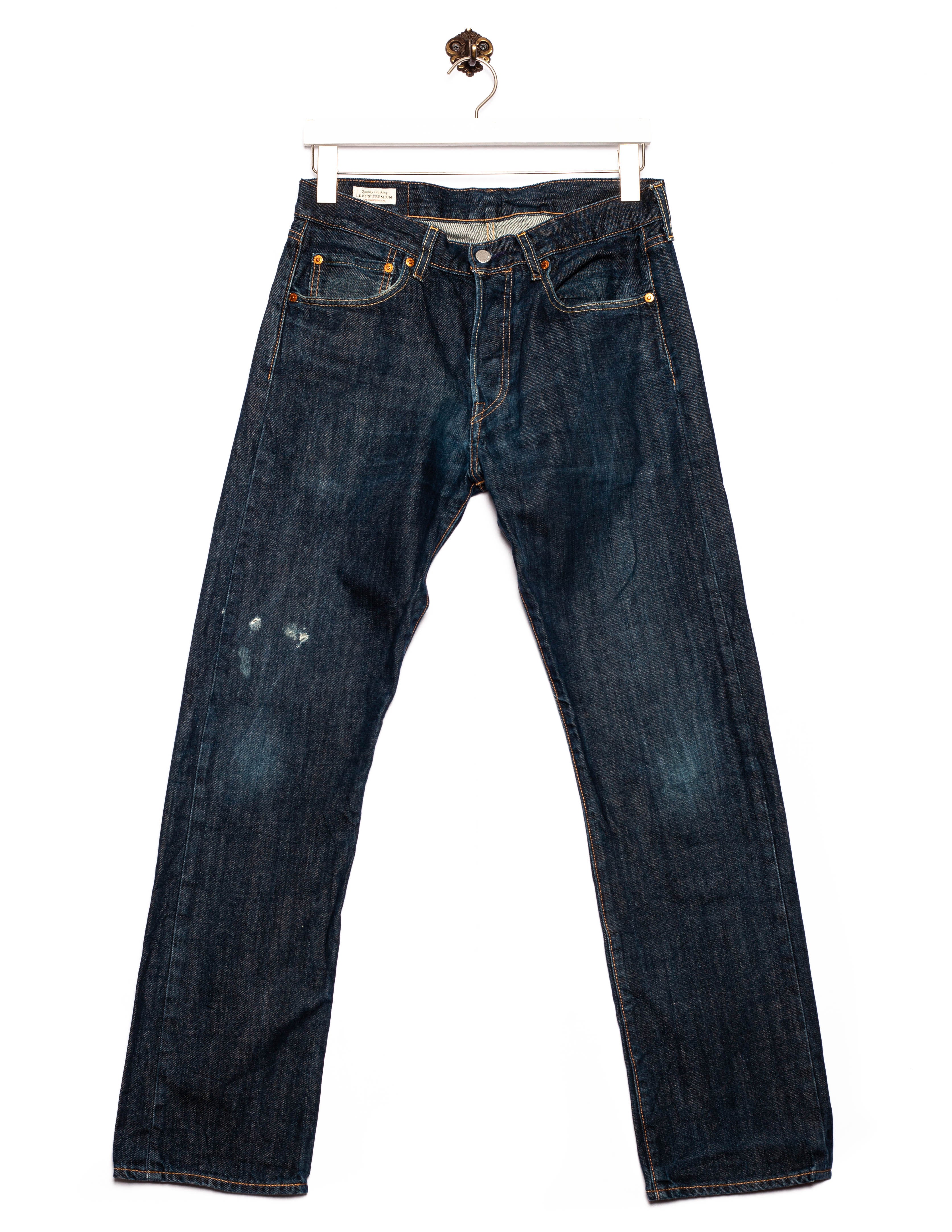Jeans 501 Regular Blue Levis - Zeitgeist Vintage