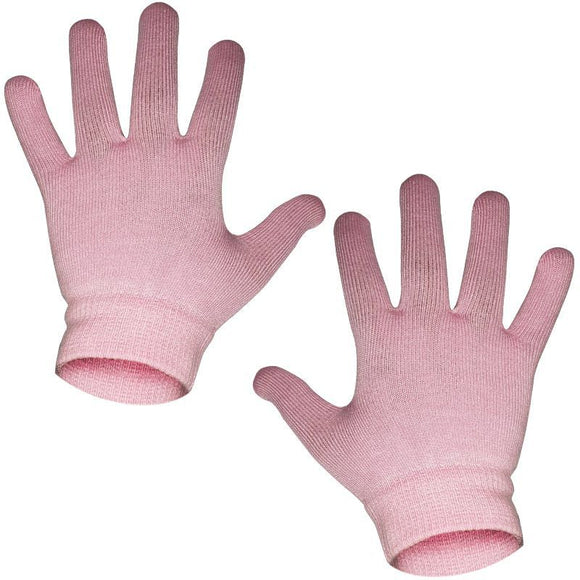 the pink gloves