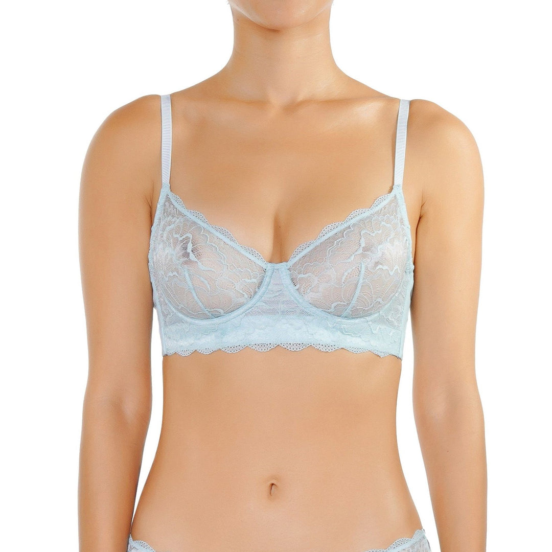 Figa underwired bra with lace back - Rose - Sz. 85E-115H