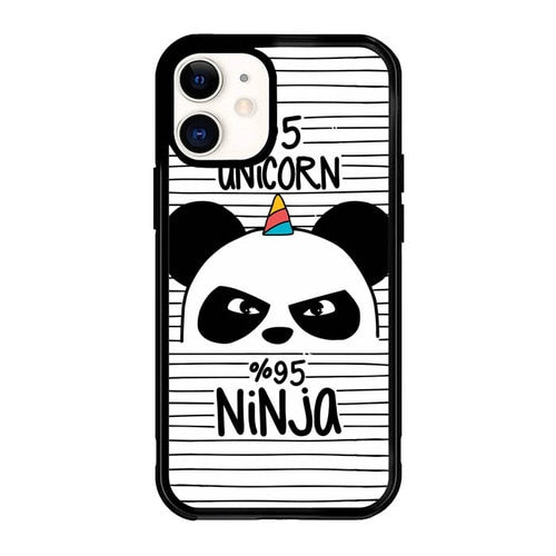 coque iphone 12/12 mini/12 pro/12 pro max Panda Unicorn Wallpaper S0185