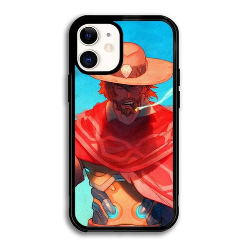 coque iphone 12/12 mini/12 pro/12 pro max Overwatch McCree O7454