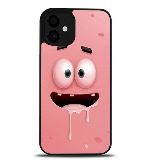 coque iphone 12/12 mini/12 pro/12 pro max patrick star face Z0840