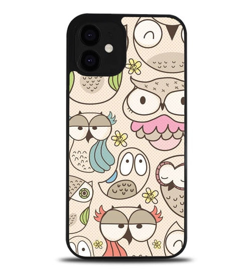 coque iphone 12/12 mini/12 pro/12 pro max Owl Pattern L0411