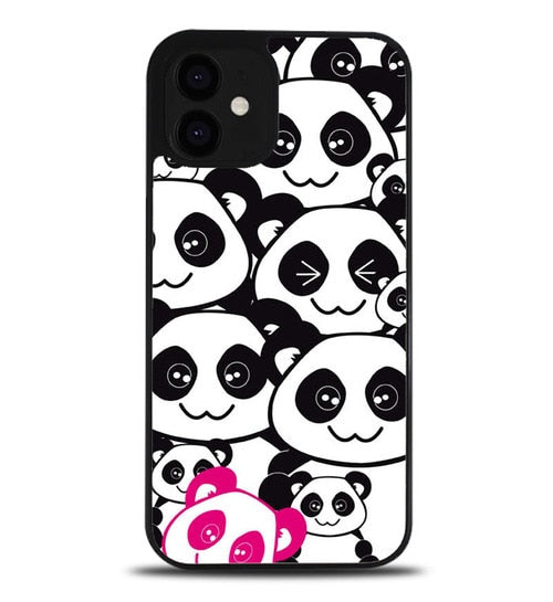 coque iphone 12/12 mini/12 pro/12 pro max Panda Kawai Cute L0412