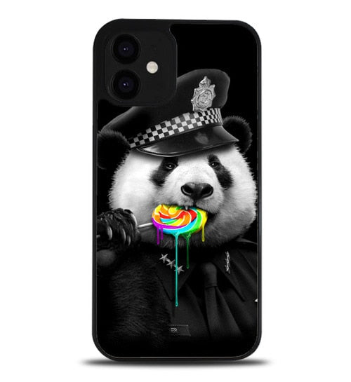 coque iphone 12/12 mini/12 pro/12 pro max Panda Lollypop L0551