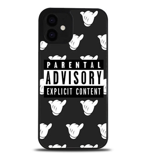 coque iphone 12/12 mini/12 pro/12 pro max Parental Advisory Mickey L3445