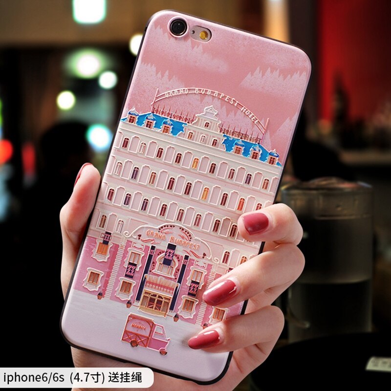 coque iphone 8 the grand budapest hotel