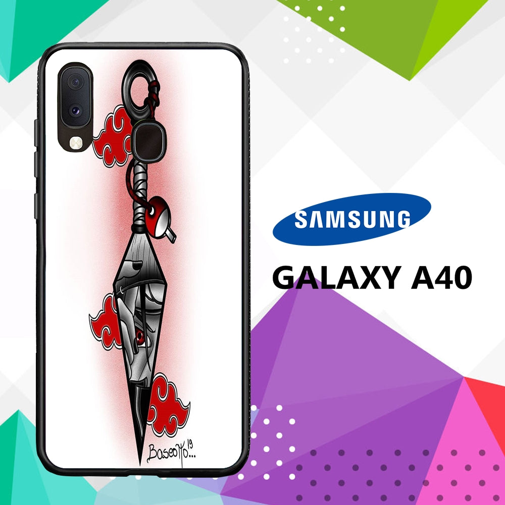 coque case samsung galaxy a40 I8293 itachi wallpaper 40yK7