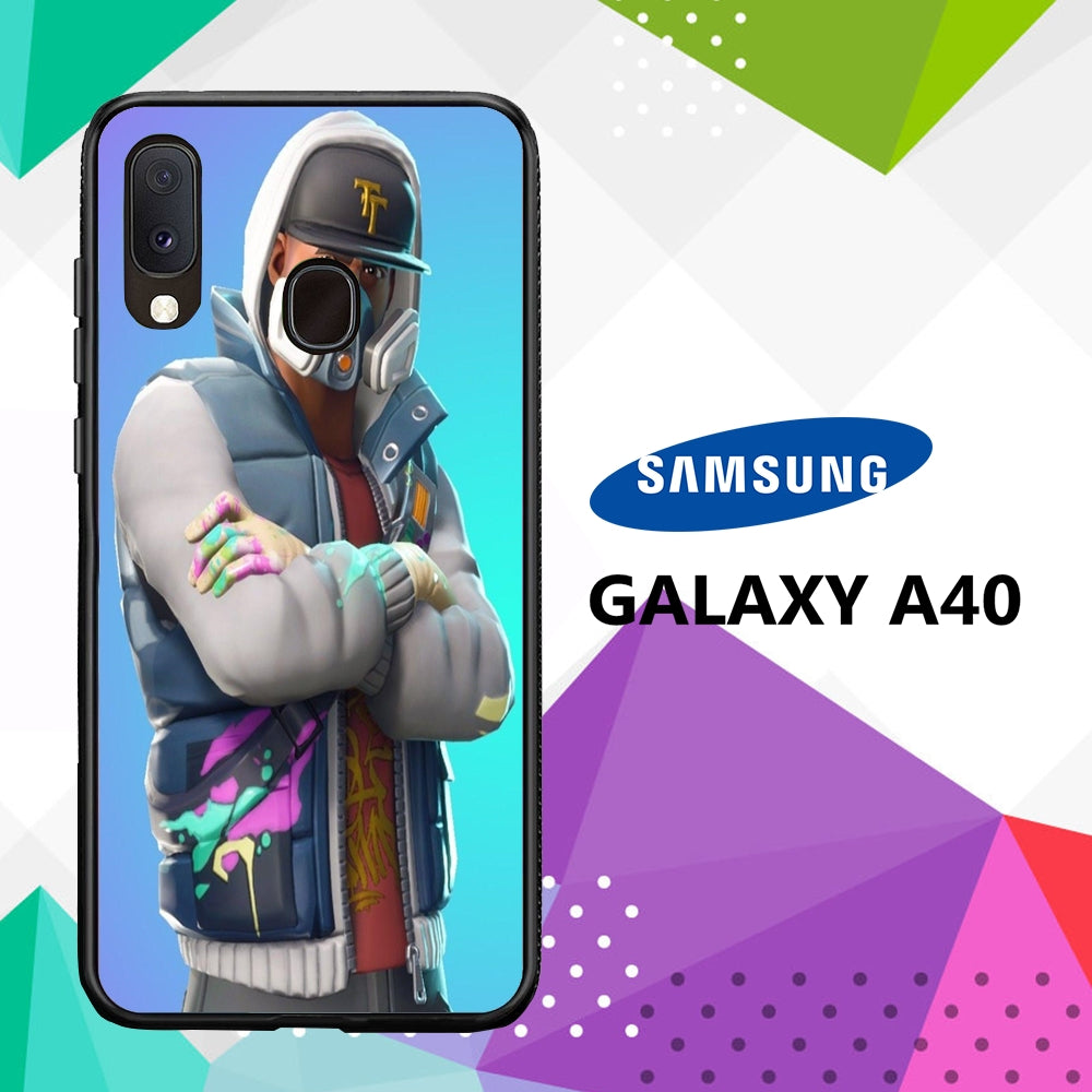 coque case samsung galaxy a40 K8867 fortnite wallpaper 32tK8