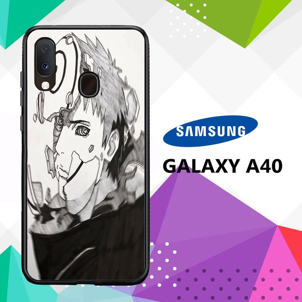 coque case samsung galaxy a40 M4305 itachi wallpaper 40zQ5