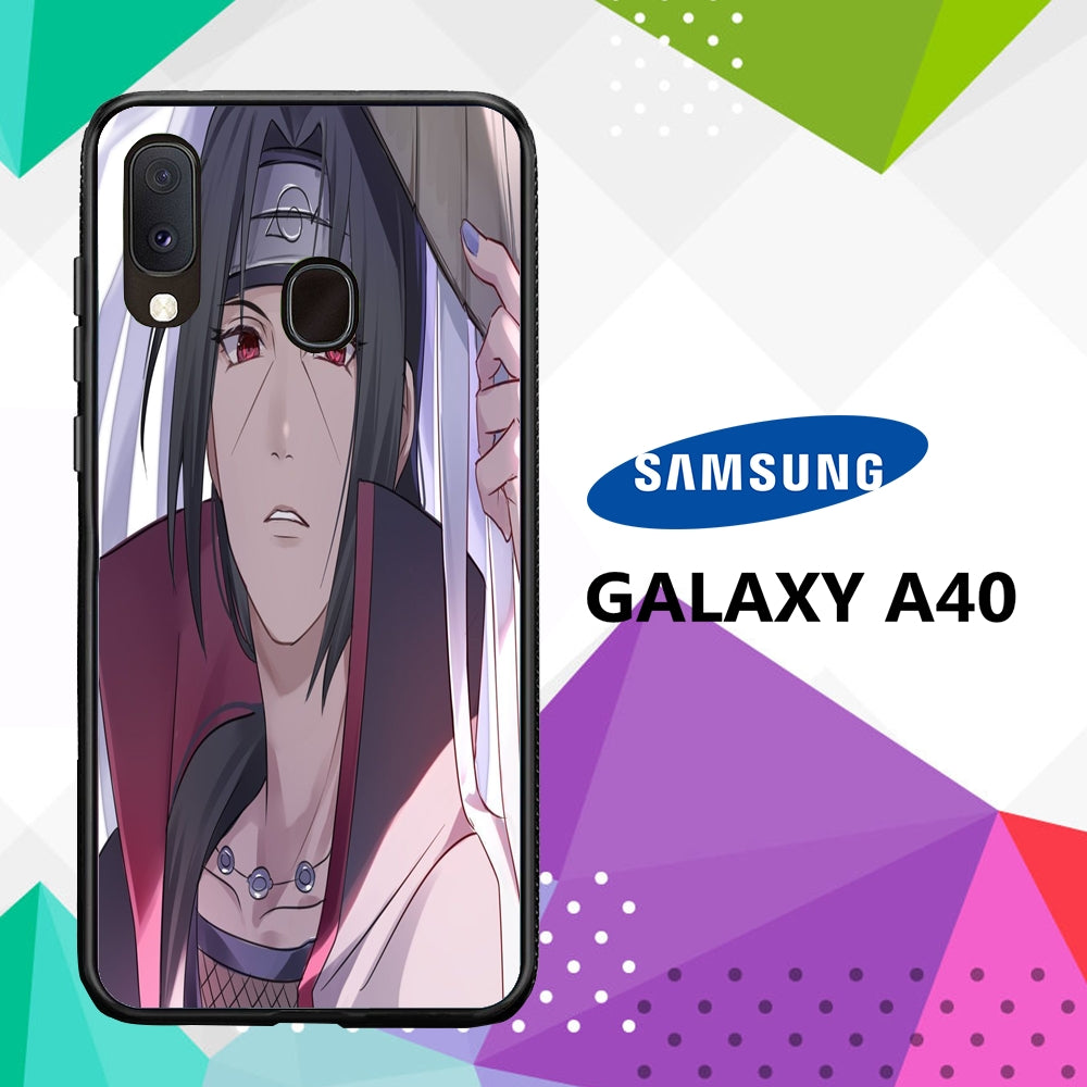 coque case samsung galaxy a40 O9446 itachi wallpaper 40xG8