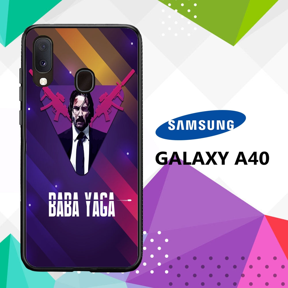 coque case samsung galaxy a40 P1910 John Wick Wallpaper 41rM2