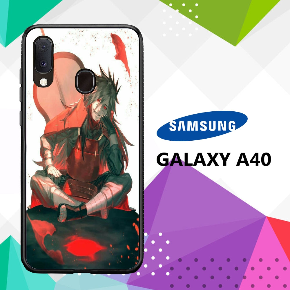 coque case samsung galaxy a40 Q4301 itachi wallpaper 40iB4