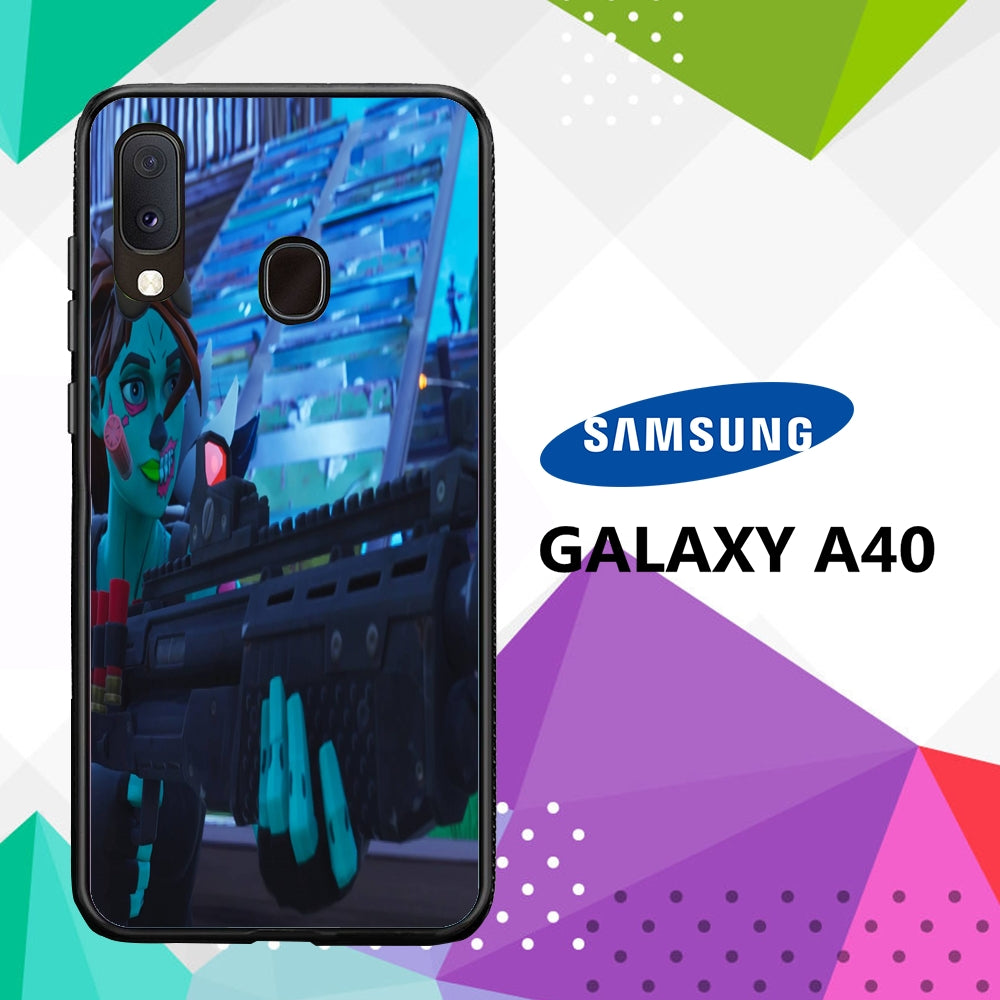 coque case samsung galaxy a40 S4171 fortnite wallpaper 32bK4