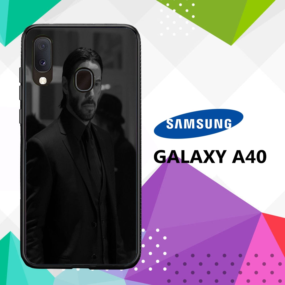 coque case samsung galaxy a40 S4287 John Wick Wallpaper 41gG8