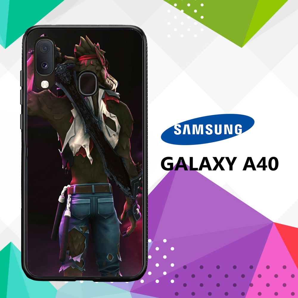 coque case samsung galaxy a40 U1719 fortnite wallpaper 32xF5