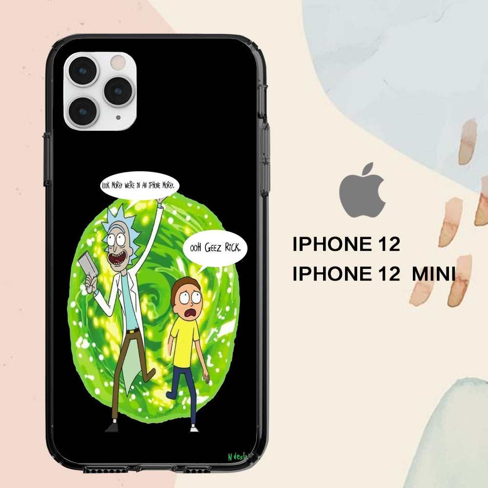 RICK AND MORTY SUPREME iPhone 12 Case