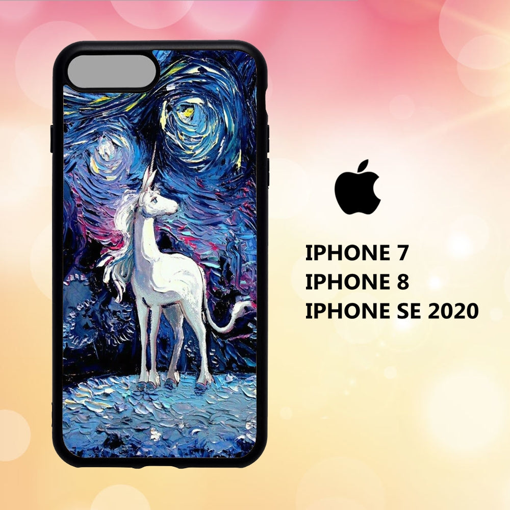 coque iphone 5 6 7 8 plus x xs xr case N6151 unicorn wallpaper 116aU7