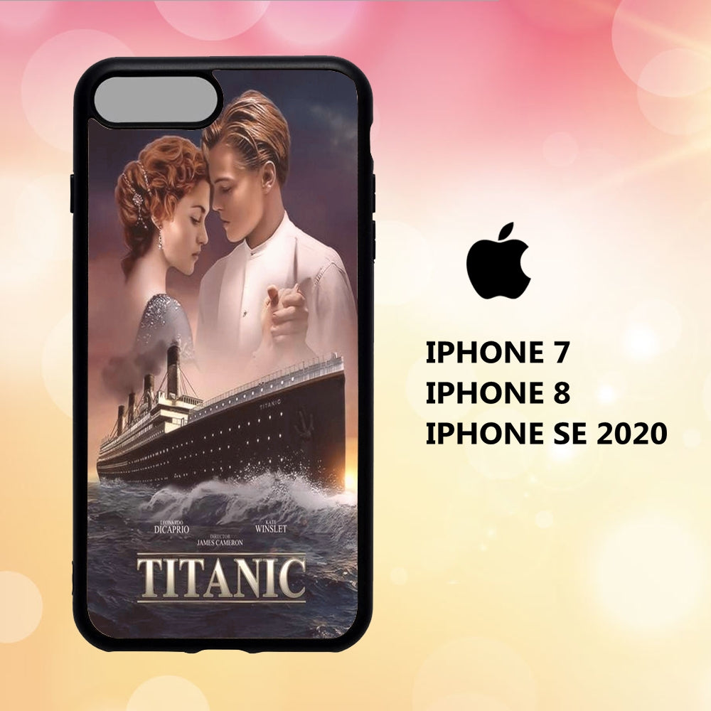 coque iphone 5 6 7 8 plus x xs xr case Q3270 titanic wallpaper 114nE9