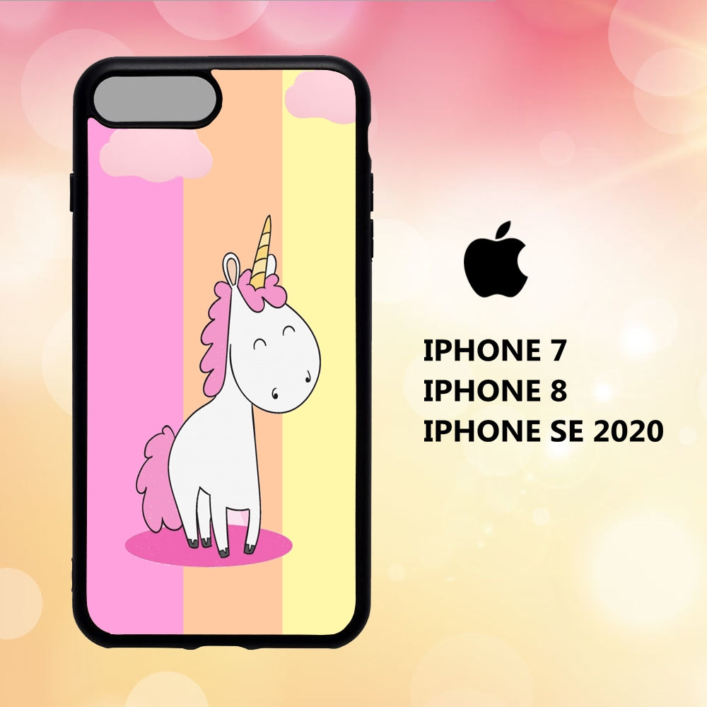 coque iphone 5 6 7 8 plus x xs xr case Q4070 unicorn wallpaper 116qS7