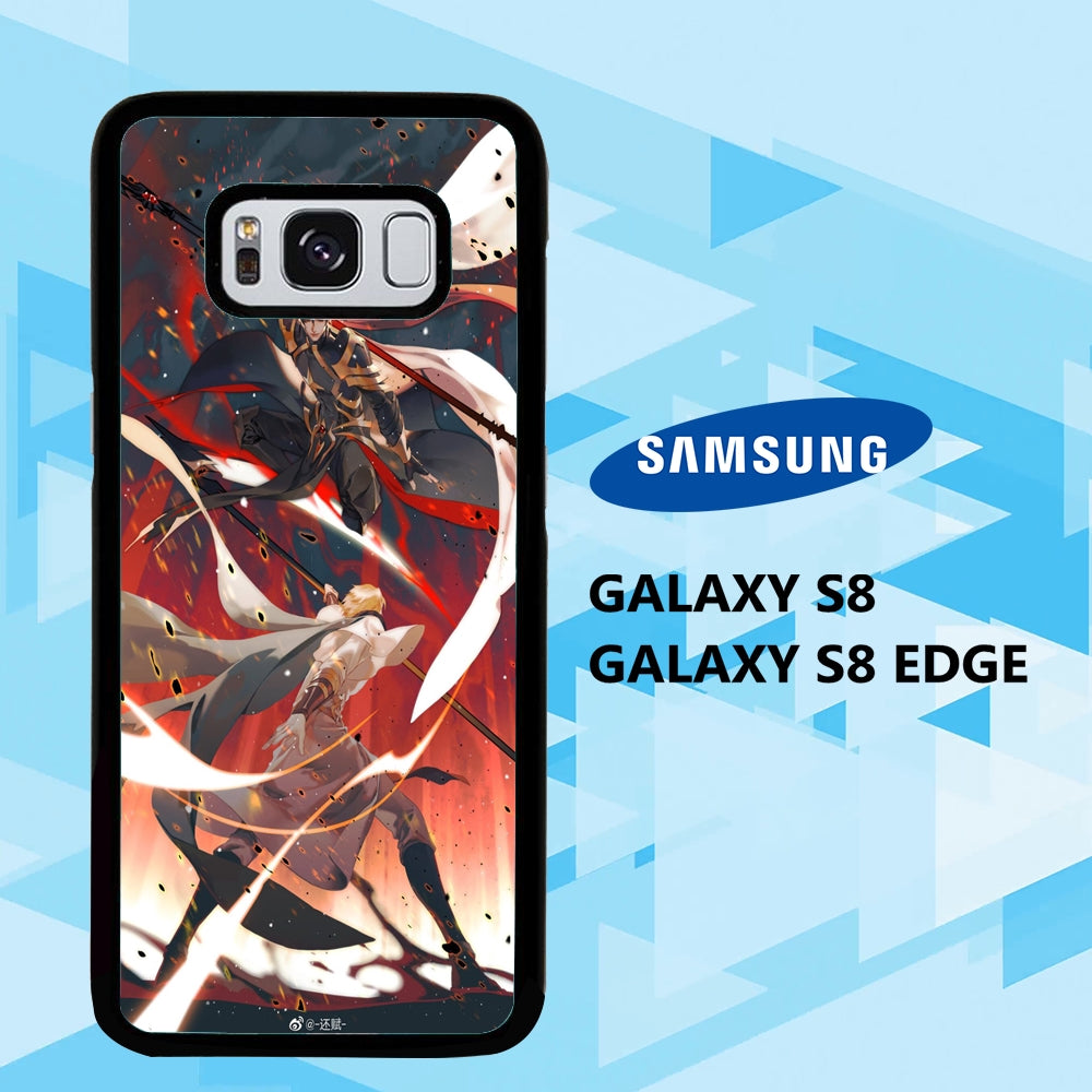 coque samsung galaxy S6 S7 S8 S9 S10 edge case A4982 night king wallpaper 78lU1