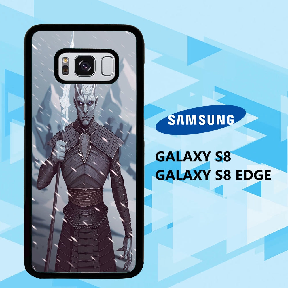 coque samsung galaxy S6 S7 S8 S9 S10 edge case G7593 night king wallpaper 78dO7