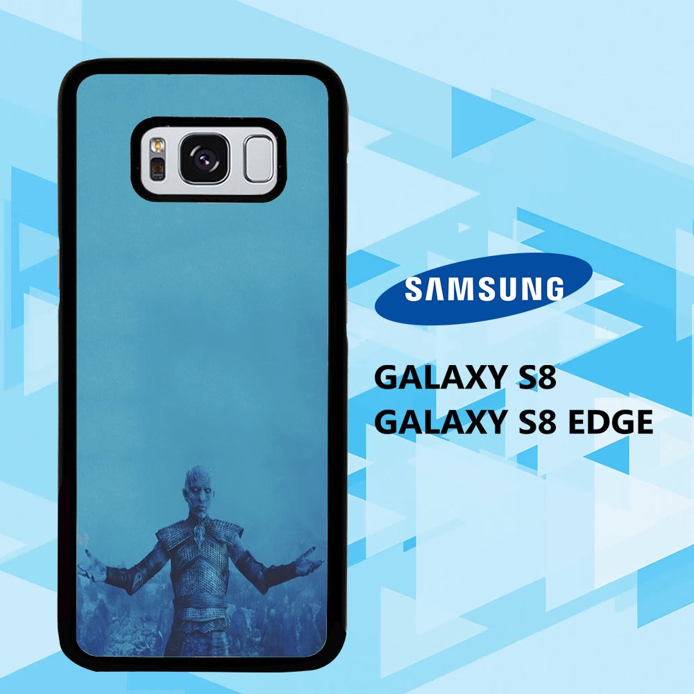 coque samsung galaxy S6 S7 S8 S9 S10 edge case L0830 night king wallpaper 78iH7