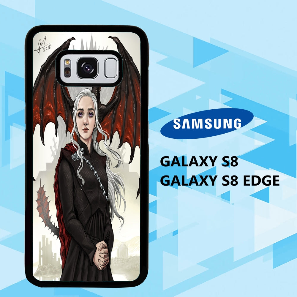 coque samsung galaxy S6 S7 S8 S9 S10 edge case T4808 night king wallpaper 78aE3