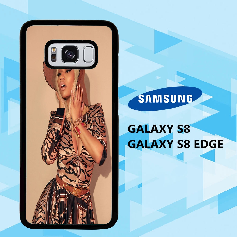 coque samsung galaxy S6 S7 S8 S9 S10 edge case U2539 nicki minaj wallpaper 77vK6