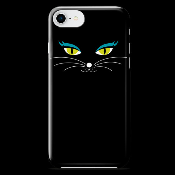 coque iphone 8 black cat