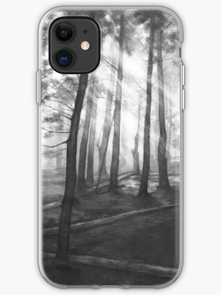 coque iphone 8 foret sombre