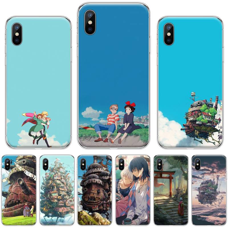 coque iphone 8 howl's moving castle