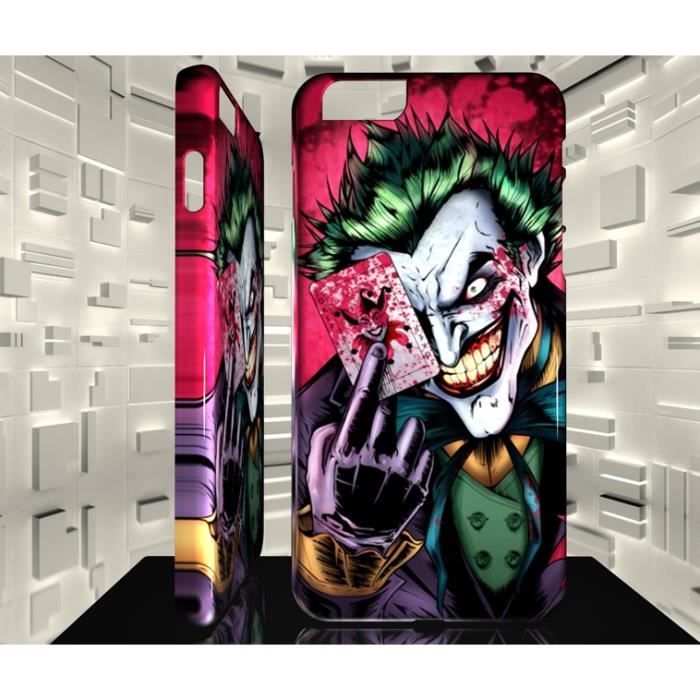 coque iphone 8 joker batman comics