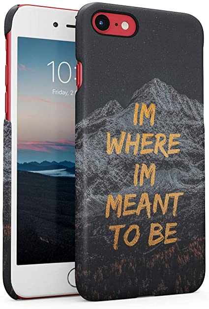 coque iphone 8 sunset mountain
