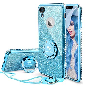 Coque iphone xr paillette