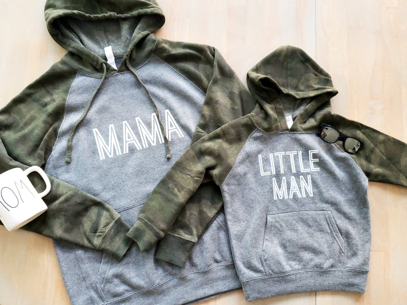 mom and son matching hoodies