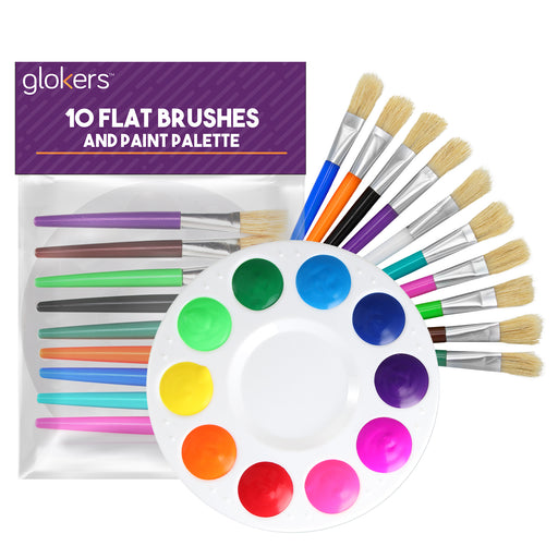 Professional Paint by Numbers Paintbrush Set (10 Brushes) – Art Providore