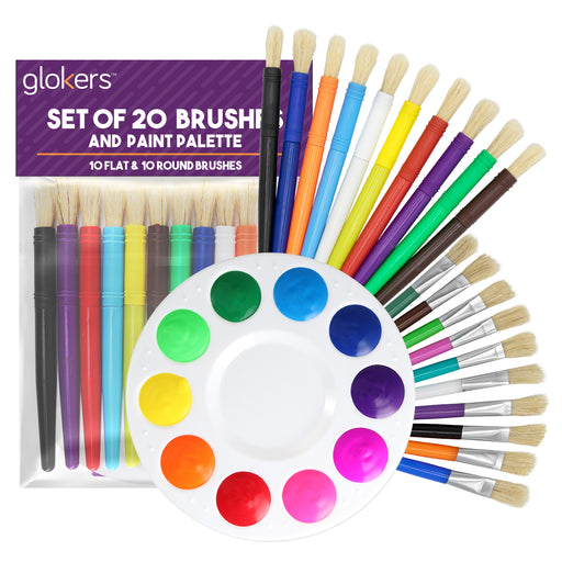 Glokers 33-Piece Drawing Art Set Drawing Sketch Pad, Shading Pencils