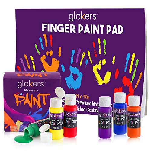 Melissa & Doug Finger Paint Paper Pad (12 x 18 inches) - 50 Sheets, 2-Pack