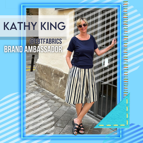 Kathy King - Brand Ambassador for Elliott Berman Textiles