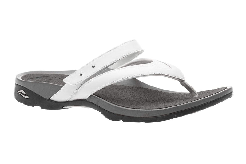 abeo white sandals