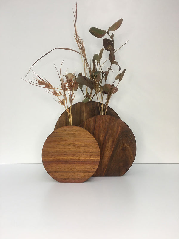 Kiaat Moon Dried Flower Vase