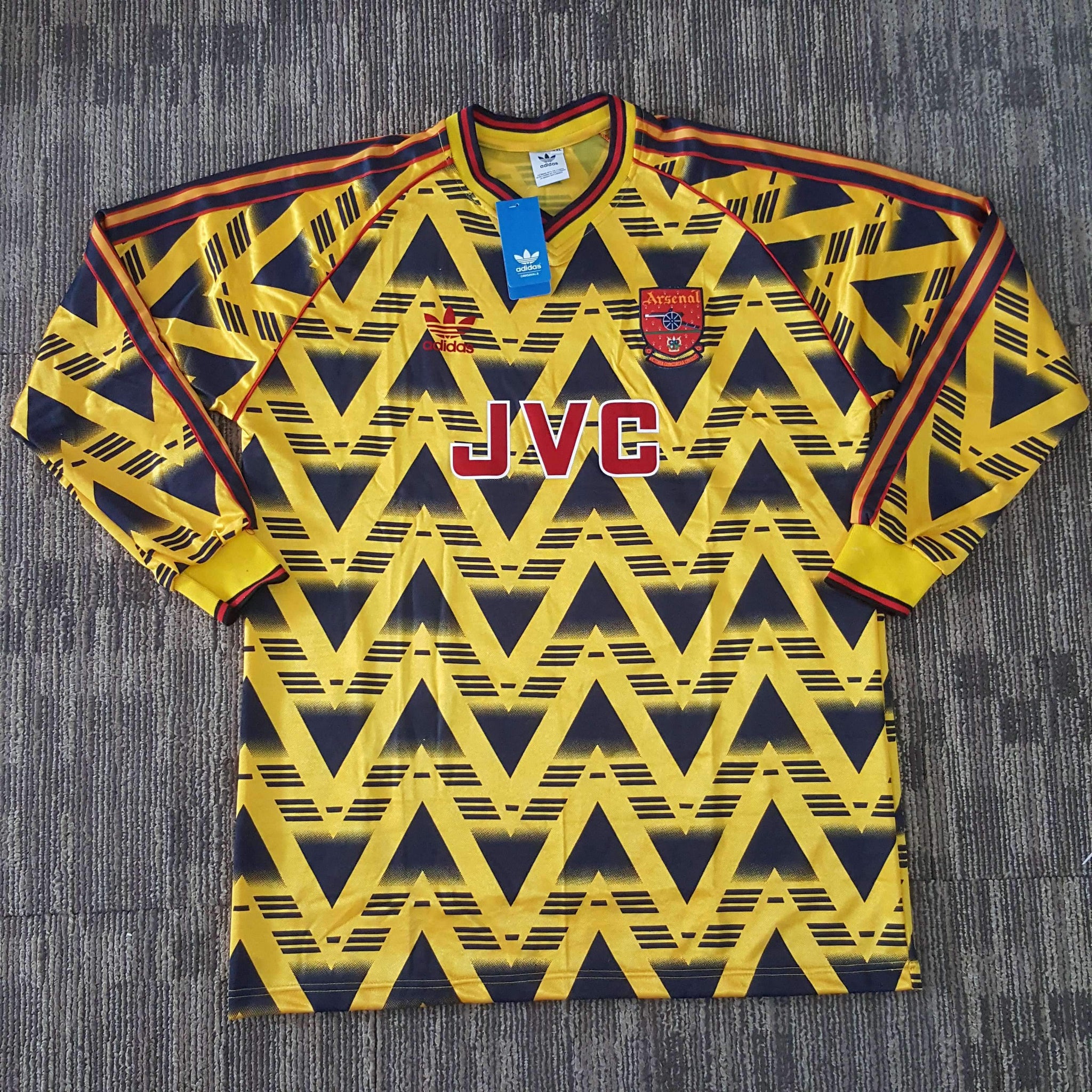 arsenal 1991 away shirt