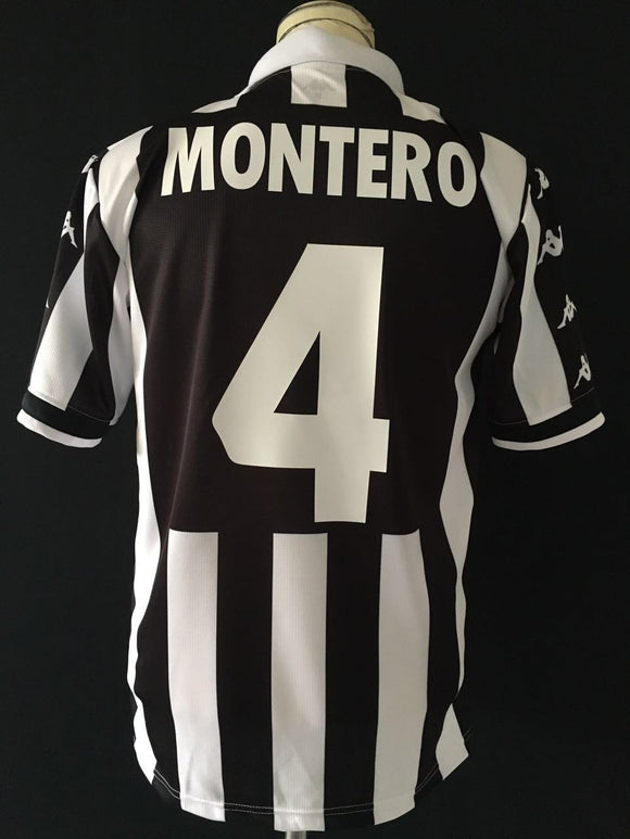 1998/99 Juventus Home Shirt Montero #4 