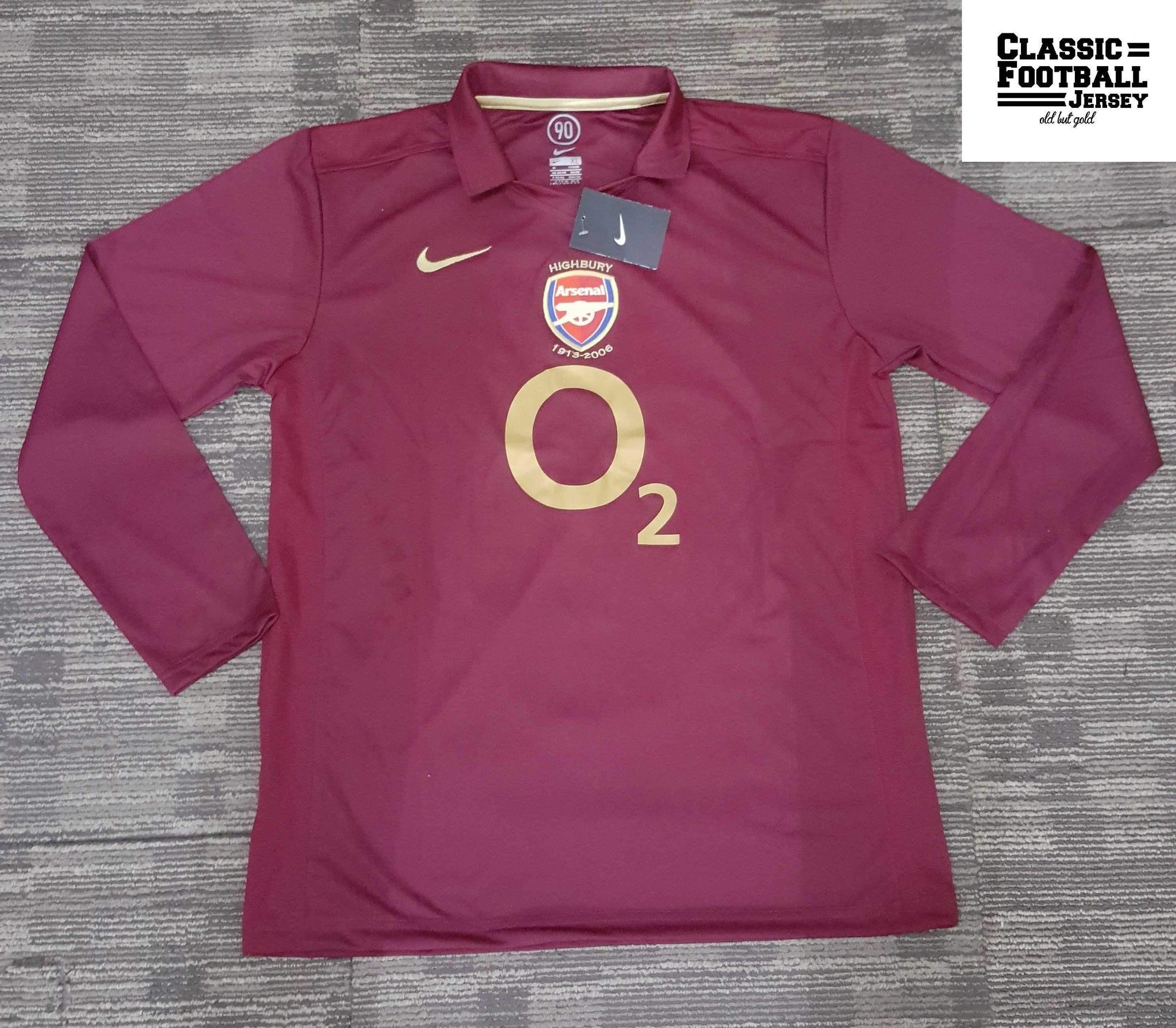 arsenal shirt 2005