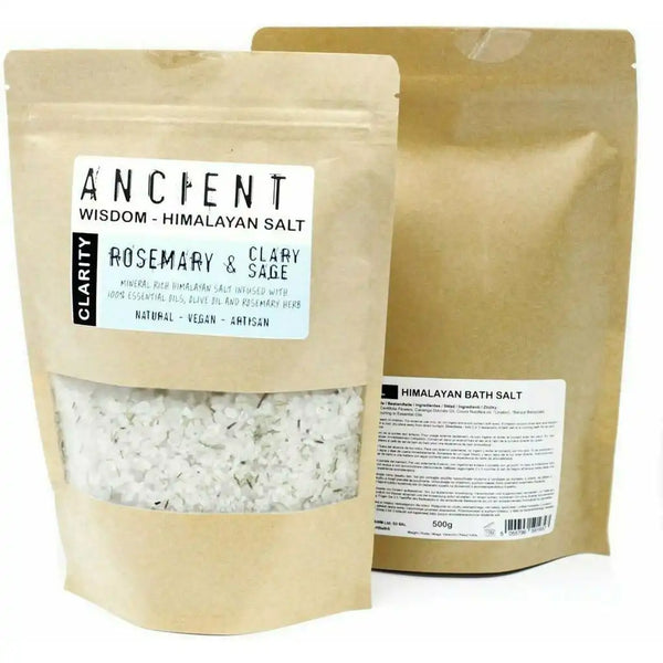 Ancient Wisdom - Aromatherapy Himalayan Natural Bath Salt Blends - Vegan-Friendly 4